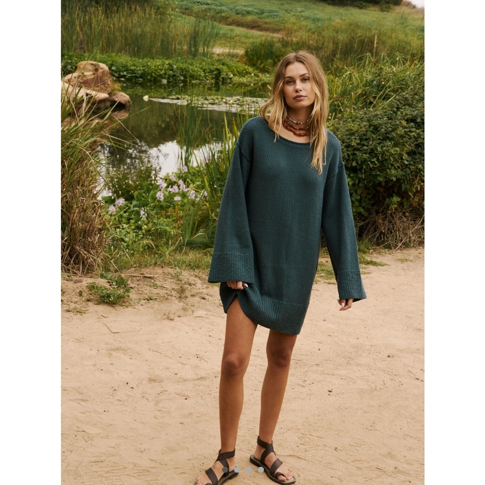 NWT Free People Sweater Tunic XL